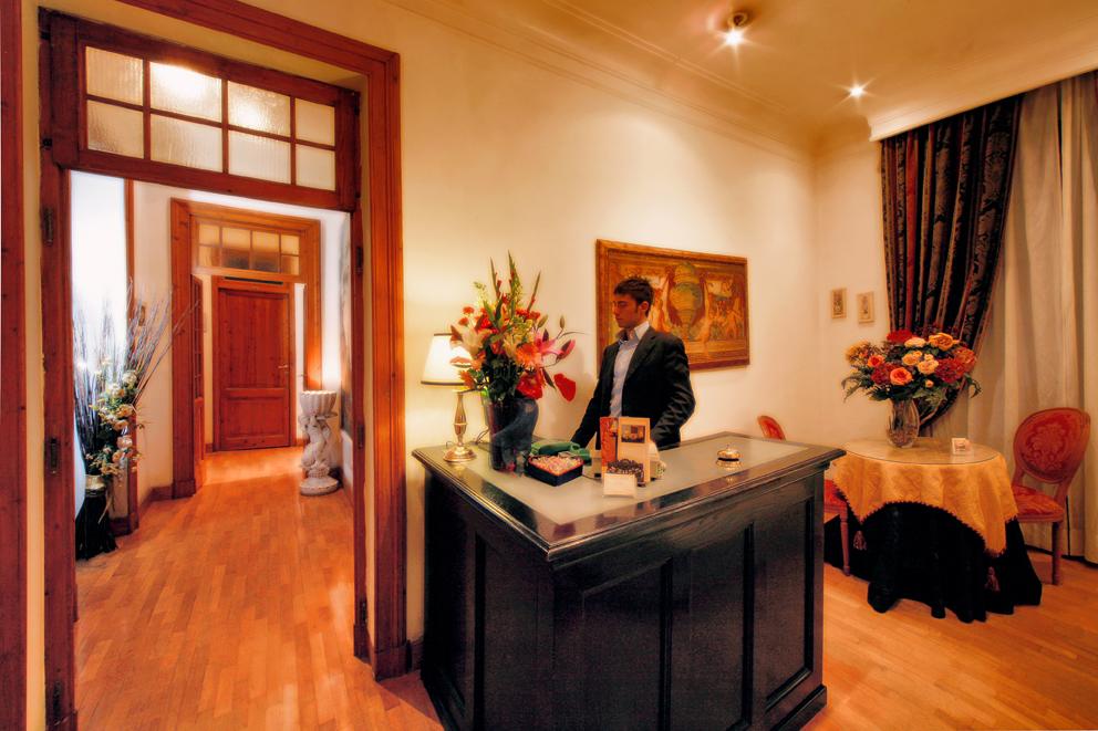 ローマ ロカンダ デル ファンテ Bed & Breakfast インテリア 写真